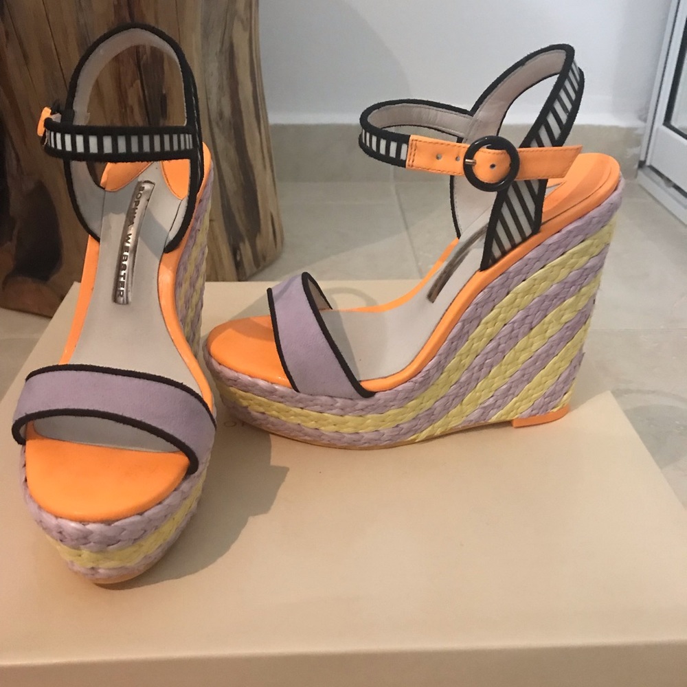 Sophia Webster Lucita Wedges in Lilac!